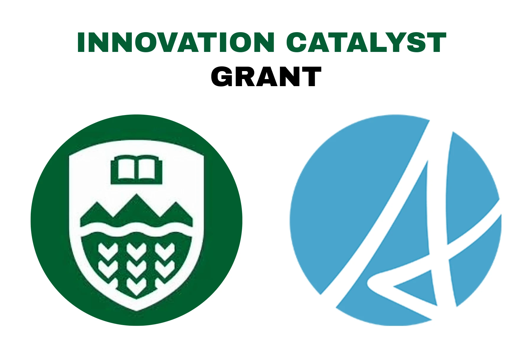 Innovation Catalyst Grant from the University of Alberta and Government of Alberta